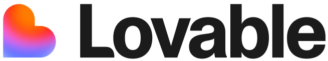 Lovable_Logo_+_Wordmark_Black